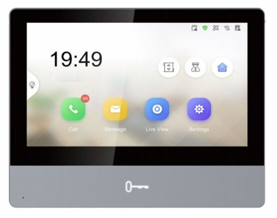 HIKVISION DS-KH8350-WTE1 Vnútorný dotykový displej 7"